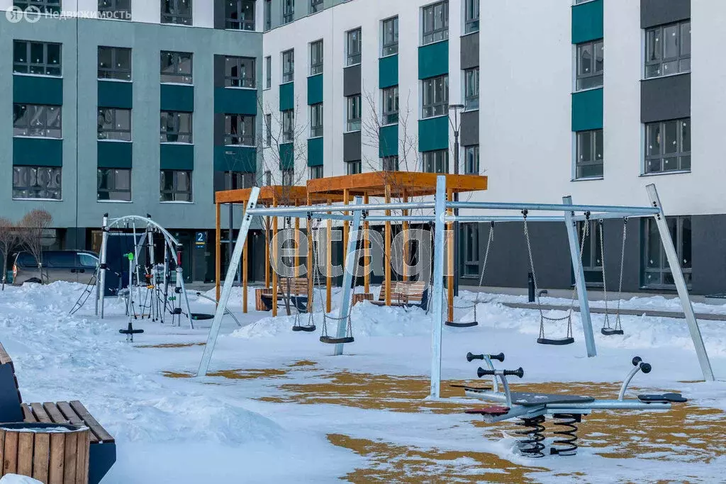 Квартира-студия: Тюмень, улица Павла Никольского, 4 (27.1 м) - Фото 2