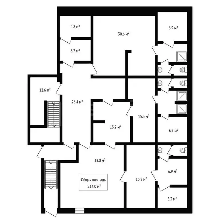 Торговая площадь (214 м) - Фото 1