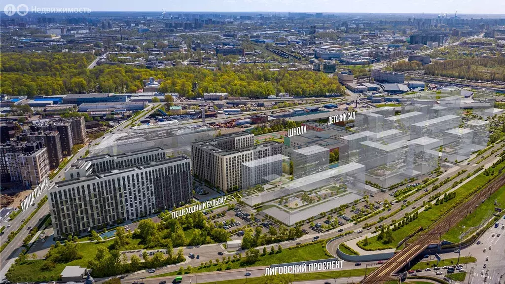 Квартира-студия: Санкт-Петербург, жилой комплекс Аэронавт (22.6 м) - Фото 1