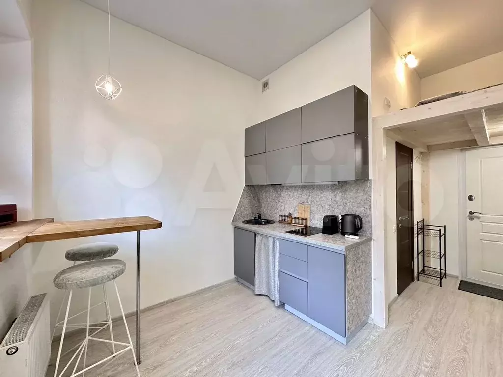 Апартаменты-студия, 20 м, 2/3 эт. - Фото 0