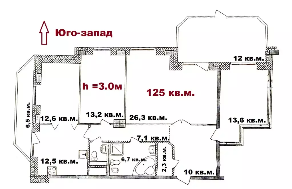 Продается 4-комнатная квартира - Фото 2