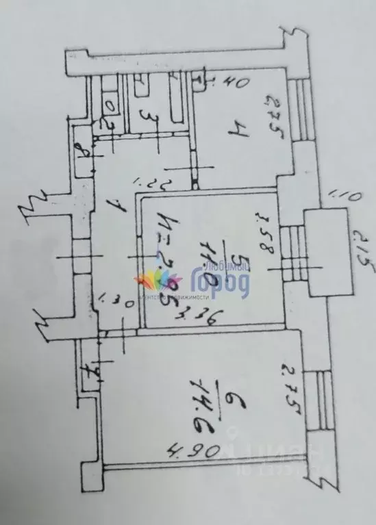2-к кв. Кемеровская область, Новокузнецк ул. Доз, 8 (45.1 м) - Фото 2