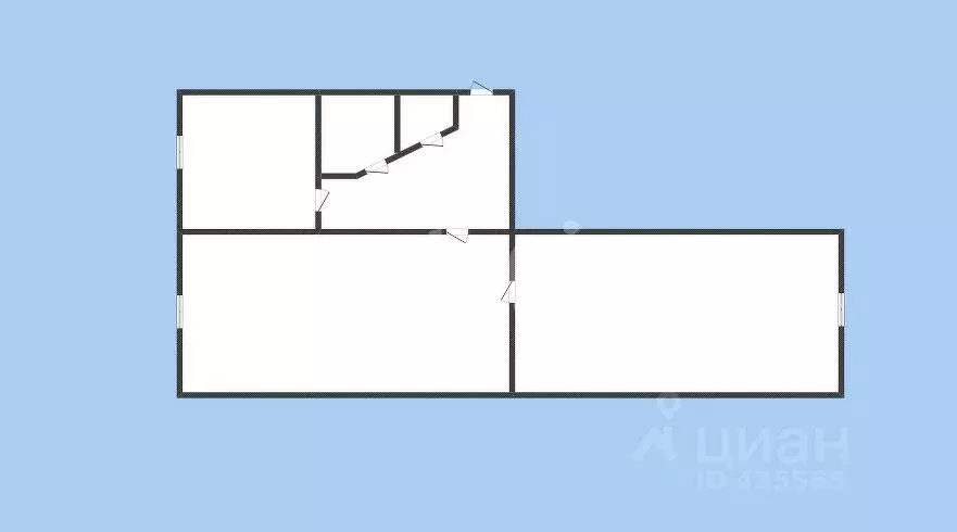 2-к кв. Белгородская область, Губкин ул. Кирова, 48Б (45.5 м) - Фото 2