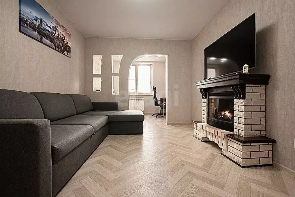 1-к кв. Чувашия, Чебоксары бул. Солнечный, 12к1 (38.1 м) - Фото 2