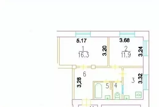 2-к кв. Москва Дмитровское ш., 34К1 (51.0 м) - Фото 1