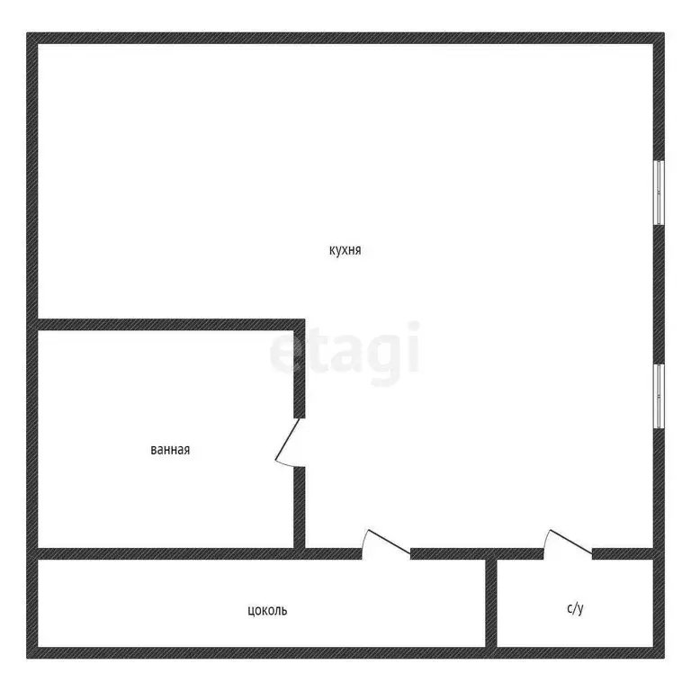 Дом в Златоуст, Малая Заячья улица (55.3 м) - Фото 1