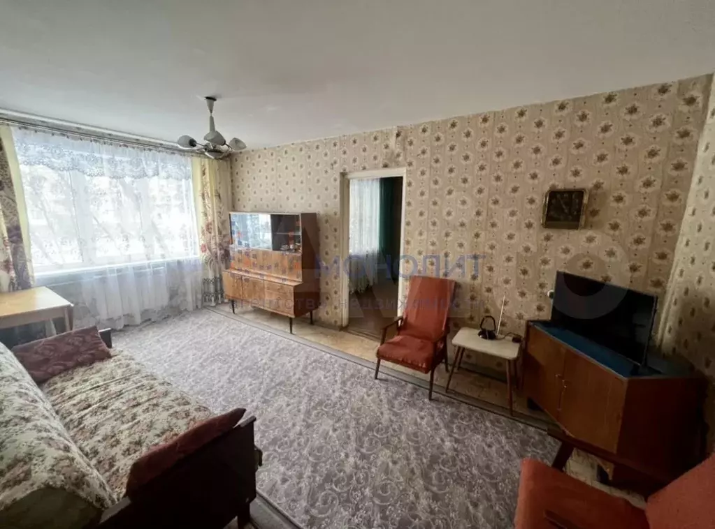 3-к. квартира, 58 м, 1/9 эт. - Фото 0