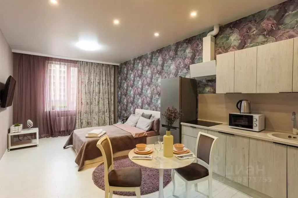 1-к кв. Татарстан, Казань Чистопольская ул., 86/10 (22.0 м) - Фото 1