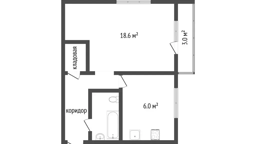 Квартира-студия: Ярославль, улица Бахвалова, 9А (29.7 м) - Фото 0