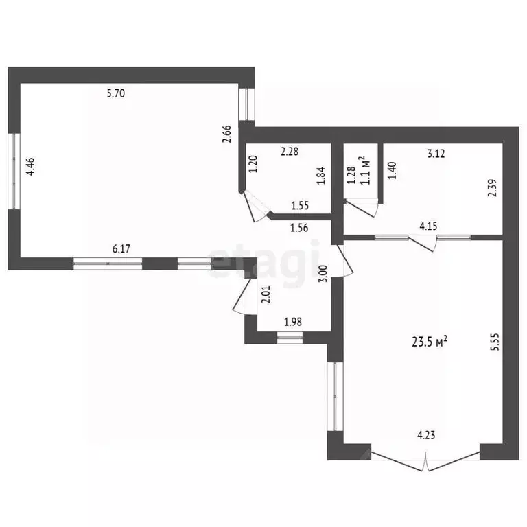 Дом в Тюменская область, с. Юргинское ул. Космонавтов (72 м) - Фото 2