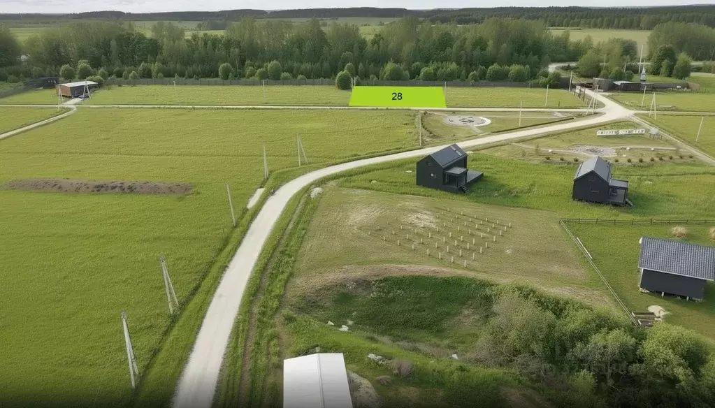 Участок в Тульская область, Заокский район, Демидовское с/пос, с. ... - Фото 2