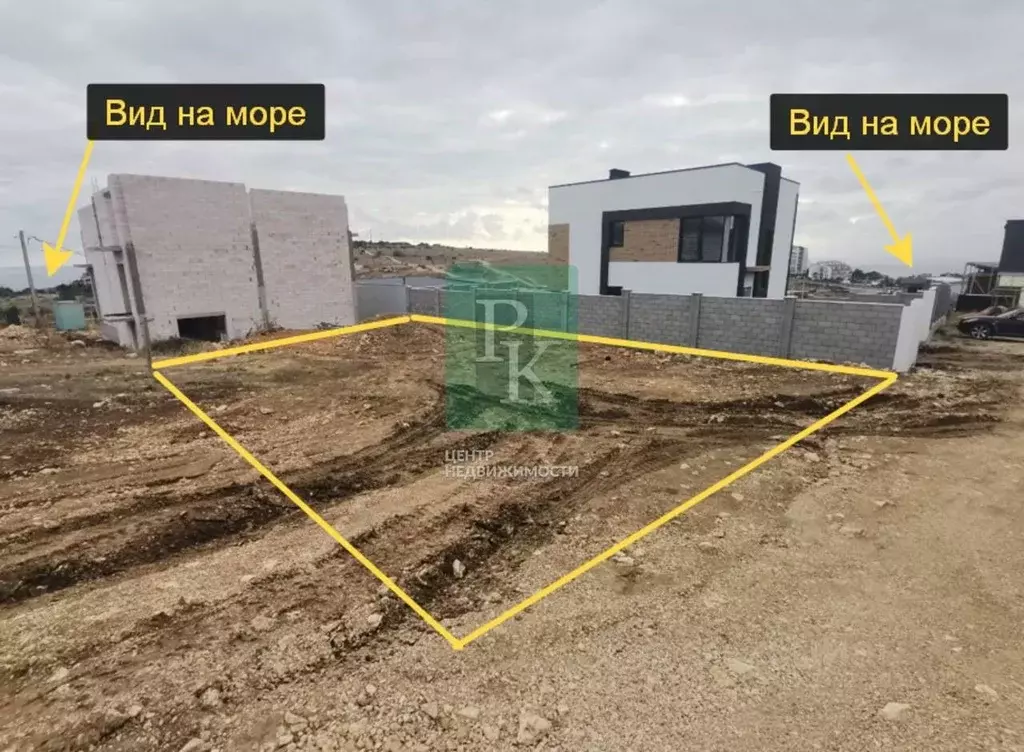 Участок в Севастополь ш. Фиолентовское, 152/54 (4.0 сот.) - Фото 1