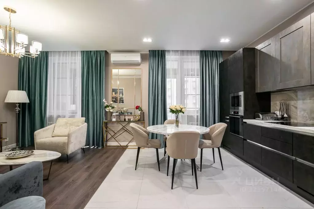 3-к кв. Москва Береговой проезд, 1А (83.0 м) - Фото 0