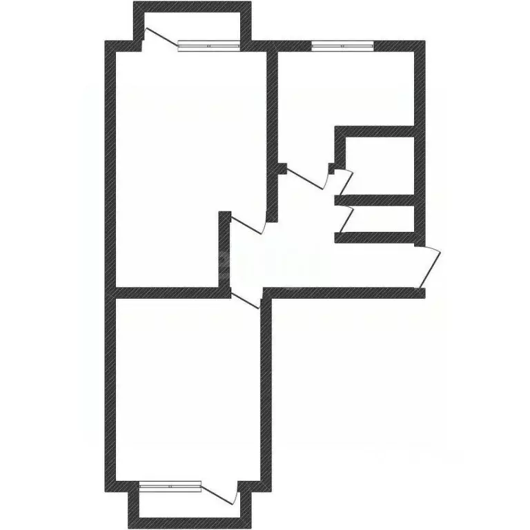 2-к кв. Белгородская область, Белгород ул. Железнякова, 15б (48.0 м) - Фото 1