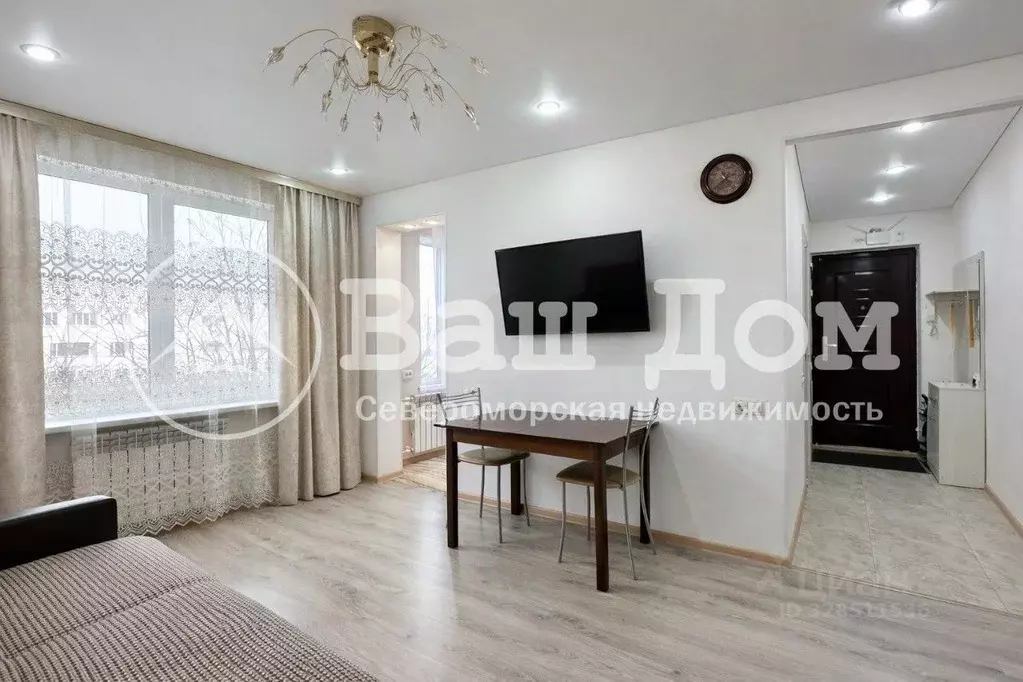 2-к кв. Мурманская область, Североморск Пионерская ул., 14 (41.2 м) - Фото 1