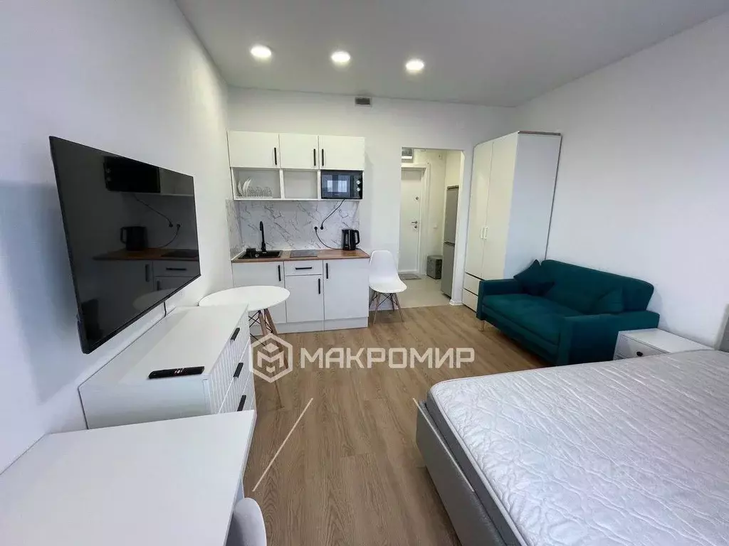 Студия Москва 1-й Грайвороновский проезд, 13к3 (20.0 м) - Фото 1