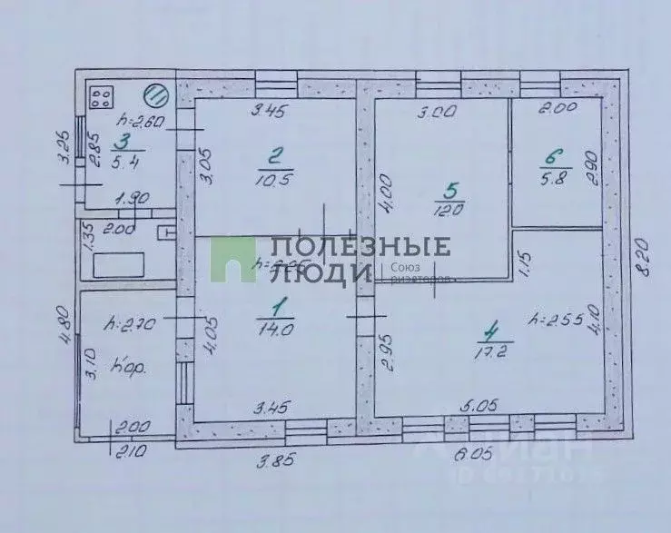 Дом в Орловская область, Орел Калужская ул., 58 (74 м) - Фото 2