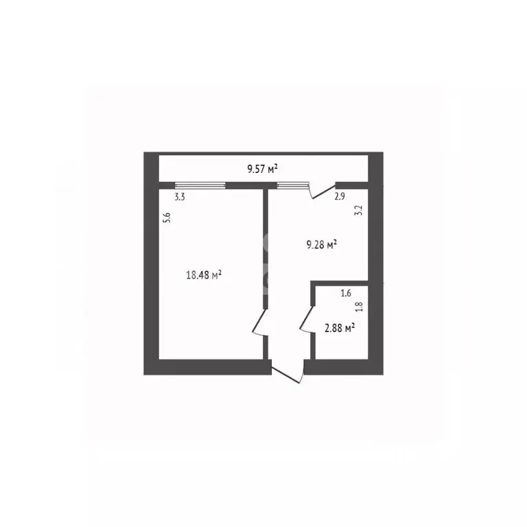 1-к кв. Дагестан, Дербент пер. Карла Маркса, 57 (36.9 м) - Фото 2