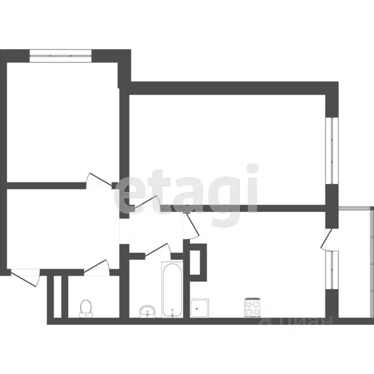 3-к кв. Ростовская область, Ростов-на-Дону ул. Петренко, 18 (74.0 м) - Фото 1