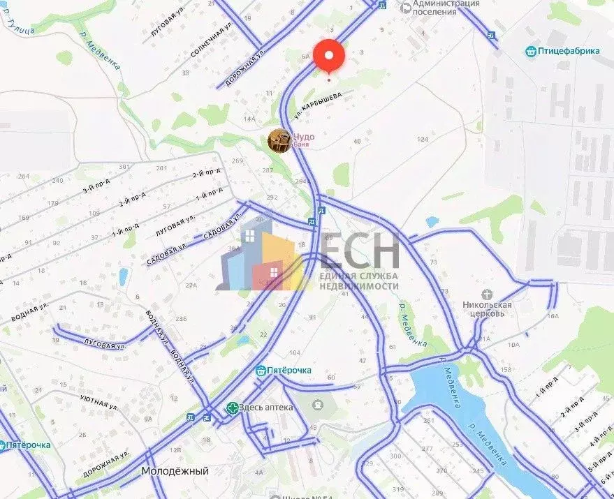 Участок в Тульская область, Тула городской округ, пос. Молодежный  ... - Фото 2