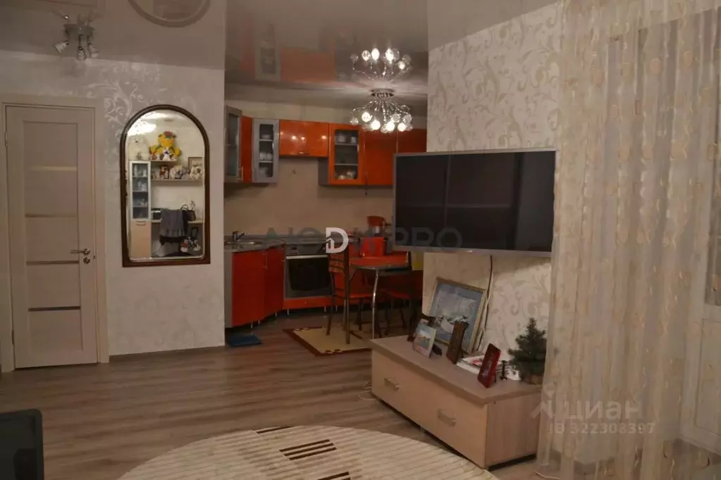 Студия Алтайский край, Барнаул ул. Георгия Исакова, 264 (32.0 м) - Фото 1