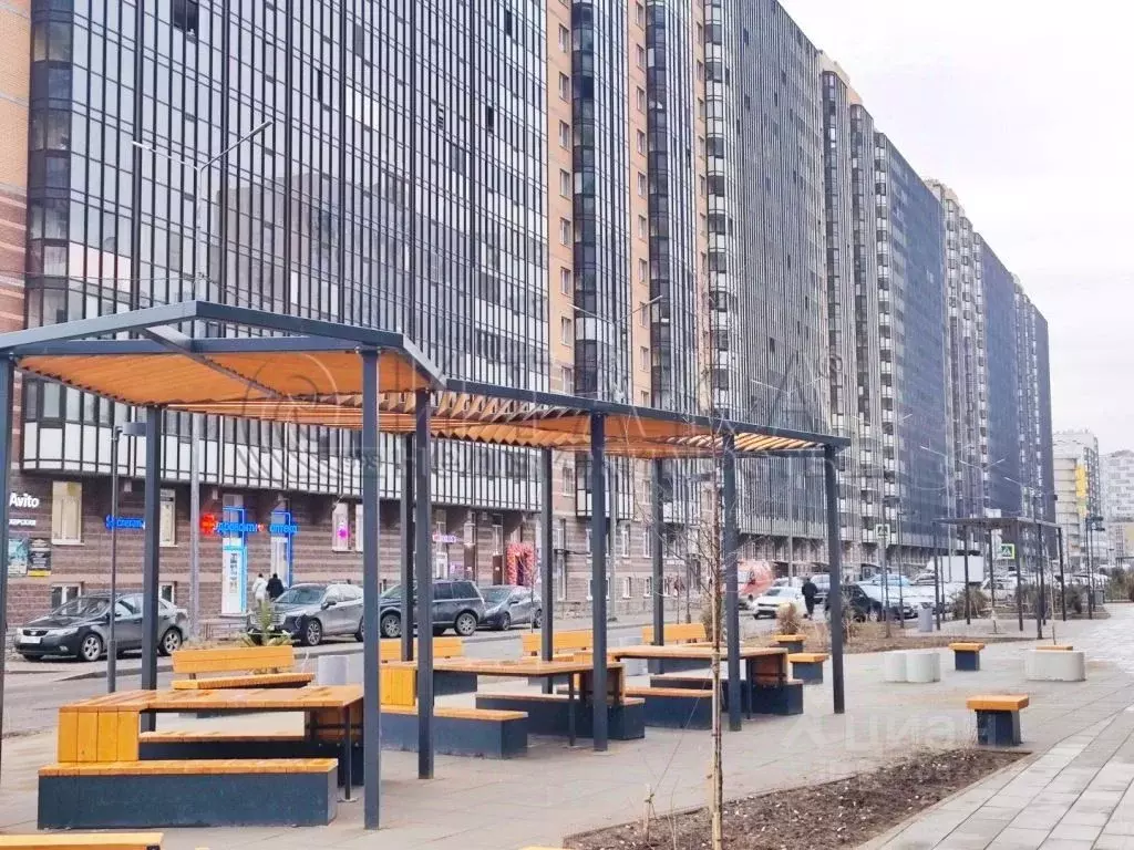 Студия Ленинградская область, Мурино Всеволожский район, бул. ... - Фото 1