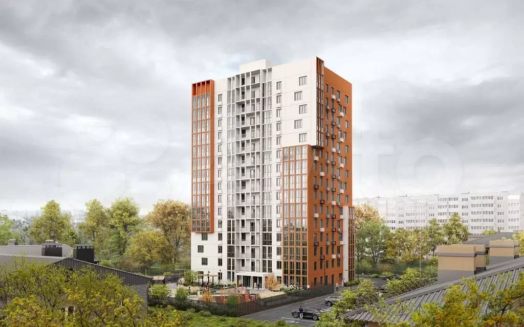 2-к. квартира, 57,7 м, 12/15 эт. - Фото 1