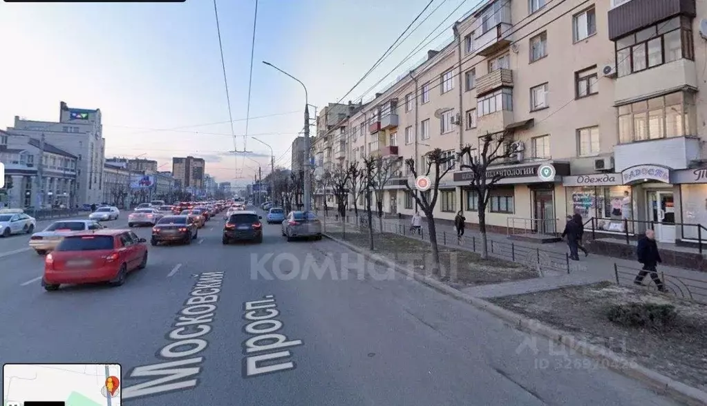 2-к кв. Воронежская область, Воронеж Московский просп., 24 (43.8 м) - Фото 2