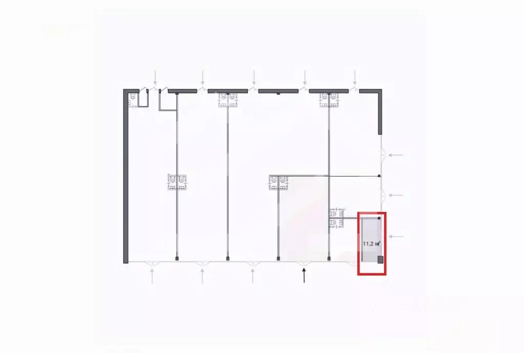 Помещение свободного назначения в Москва Тушинская ул., 24С15 (11 м) - Фото 2