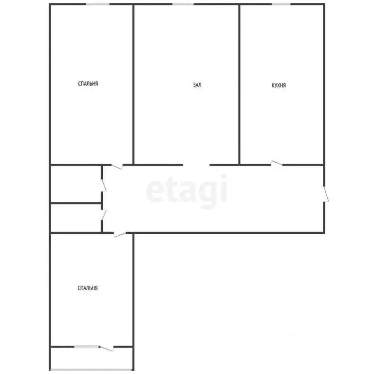 3-к кв. Адыгея, Майкоп ул. Димитрова, 2 (58.4 м) - Фото 1