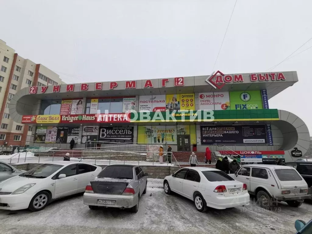 Торговая площадь в Новосибирская область, Кольцово рп 18А (1700 м) - Фото 1