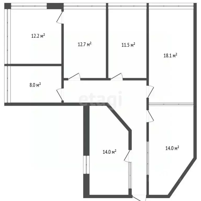 Офис в Псковская область, Псков Октябрьский просп., 56 (108 м) - Фото 2