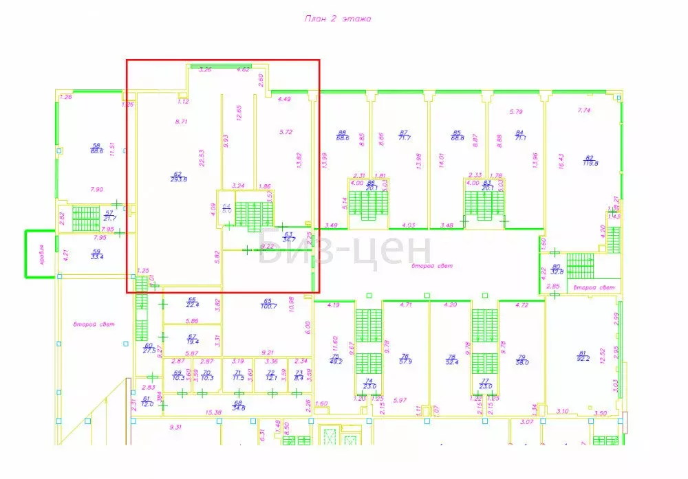 Офис (386 м) - Фото 2