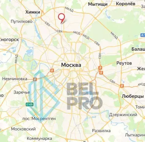 Торговая площадь в Москва Дубнинская ул., 14К2 (73 м) - Фото 1