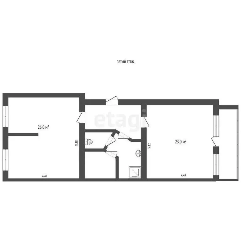 4-комнатная квартира: Вологда, Благовещенская улица, 89 (188.8 м) - Фото 2