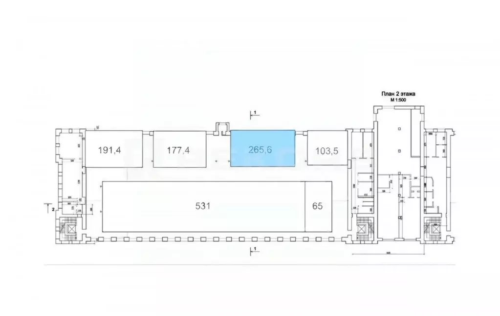 Офис в Санкт-Петербург ул. Красного Текстильщика, 10-12У (265 м) - Фото 1