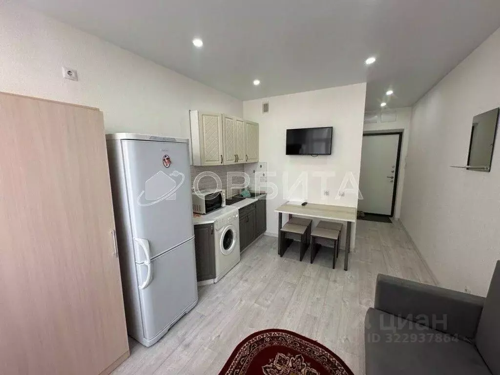 Студия Тюменская область, Тюмень ул. Первооткрывателей, 14 (18.0 м) - Фото 1