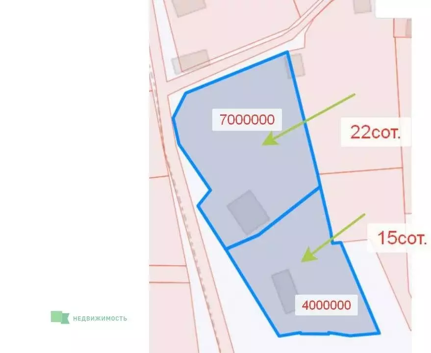 Участок в Татарка, Горная улица, 22/1 (15 м) - Фото 1
