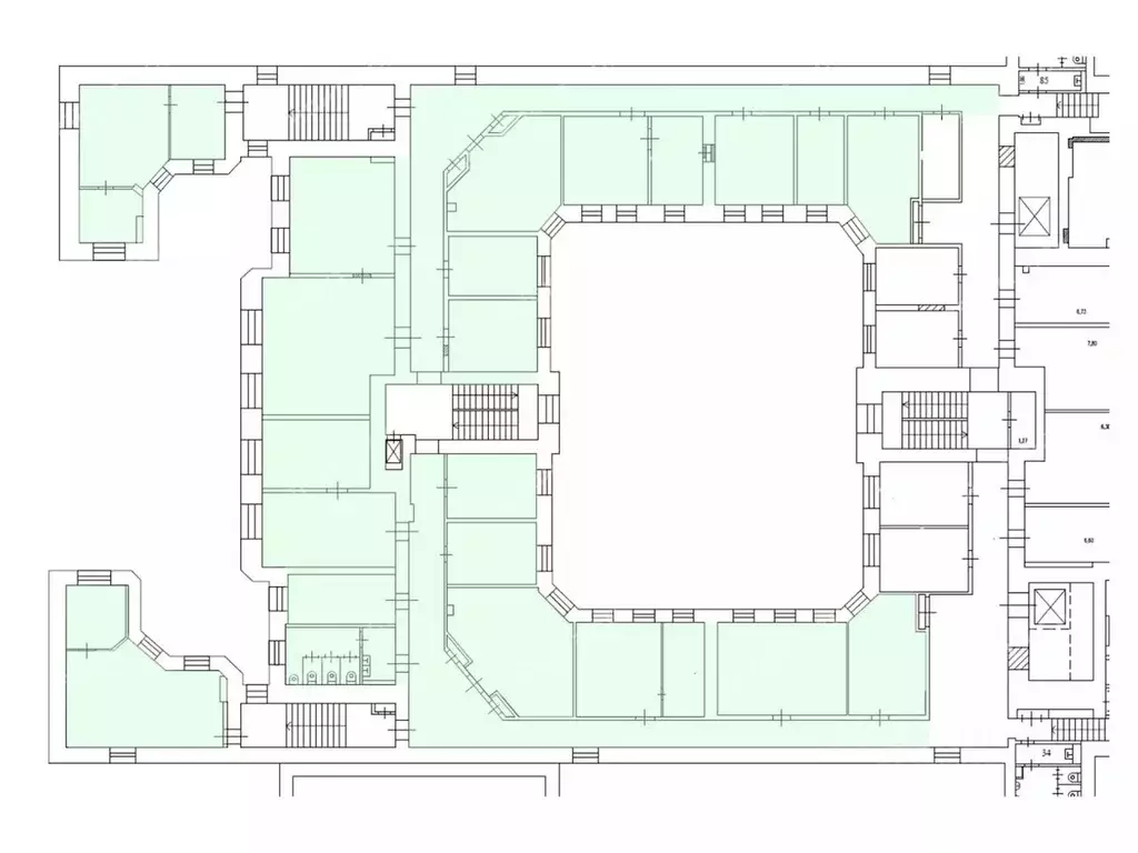 Офис в Москва Лесная ул., 43 (800 м) - Фото 2