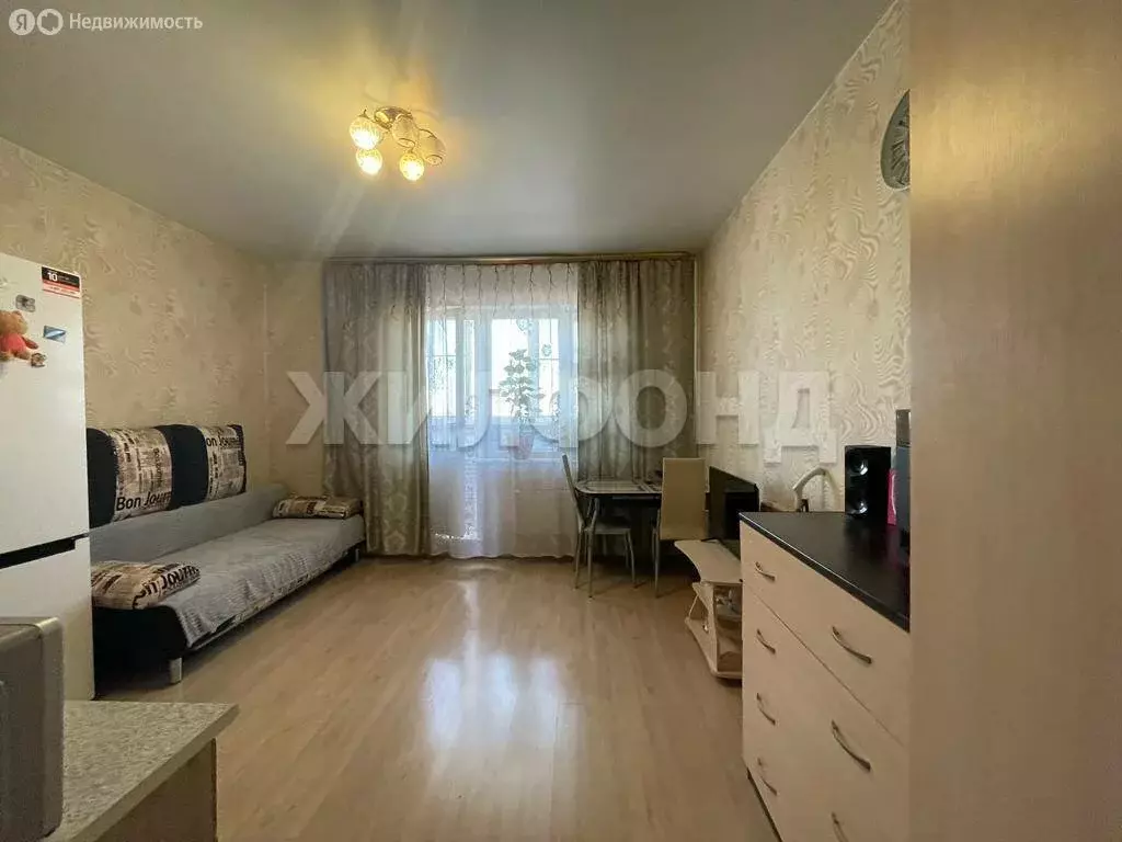Квартира-студия: Новосибирск, улица Виктора Уса, 4 (23.8 м) - Фото 0