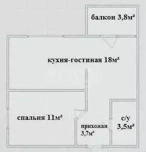 2-к кв. Костромская область, Кострома Венеция мкр, 75 (40.0 м) - Фото 1