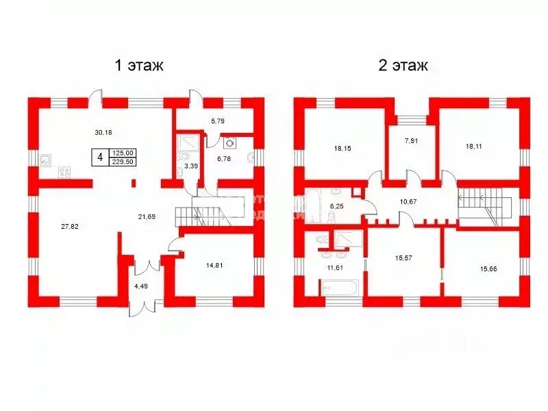 Коттедж в Ленинградская область, Гатчинский муниципальный округ, д. ... - Фото 2