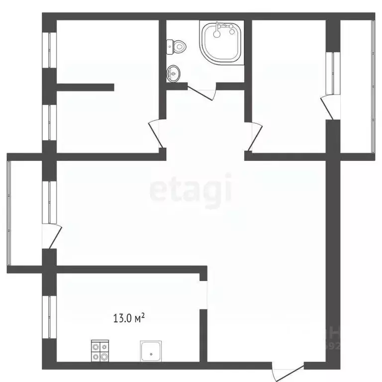 3-к кв. Ярославская область, Ярославль просп. Машиностроителей, 7 ... - Фото 2