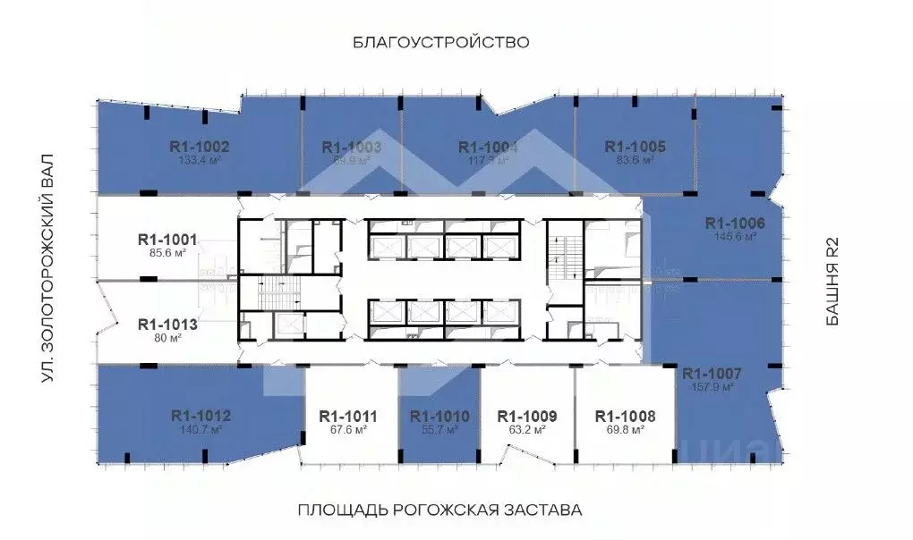 Помещение свободного назначения в Москва ул. Золоторожский Вал, 11С1 ... - Фото 2