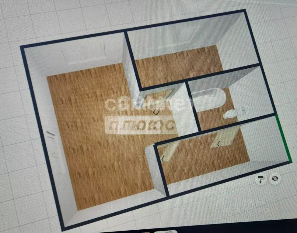 1-к кв. Приморский край, Находка ул. Гагарина, 5 (28.1 м) - Фото 2