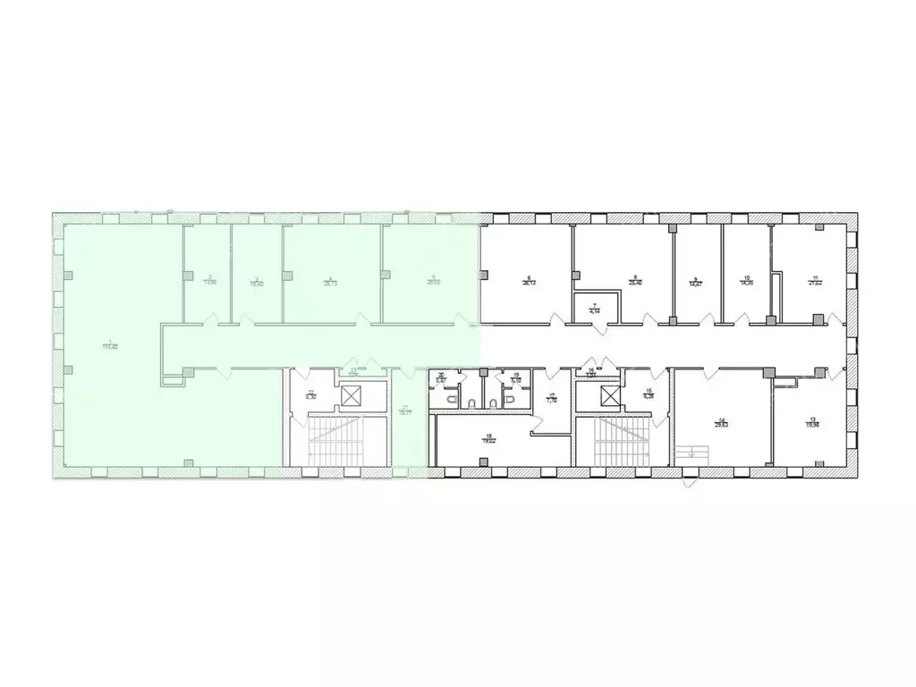 Офис в Москва ул. 3-я Ямского Поля, 32 (256 м) - Фото 2