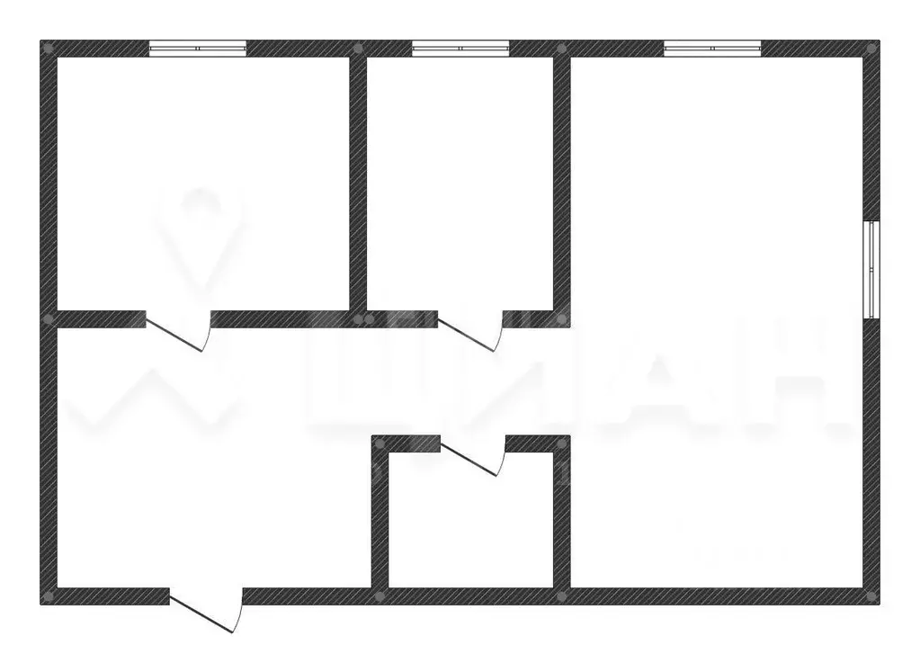 2-к кв. Москва ул. Бехтерева, 39К2 (38.5 м) - Фото 1