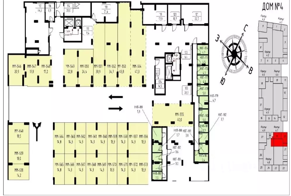 Гараж в Москва Деснаречье жилой комплекс, 3к3 (54 м) - Фото 2