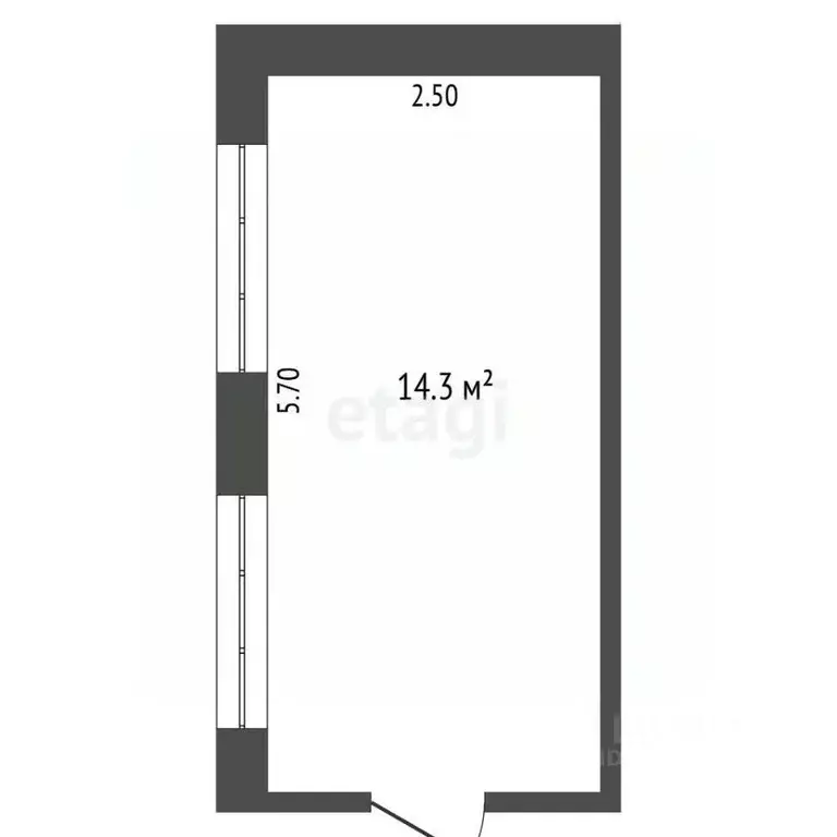 Офис в Тюменская область, Тюмень ул. Республики, 252к7 (14 м) - Фото 2