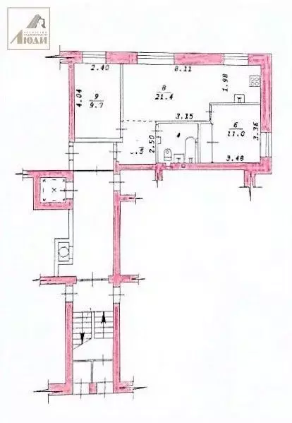 3-к кв. Новосибирская область, Новосибирск Академгородок мкр, ул. ... - Фото 1
